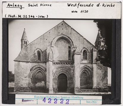 Vorschaubild Aulnay, St. Pierre: Westfassade 